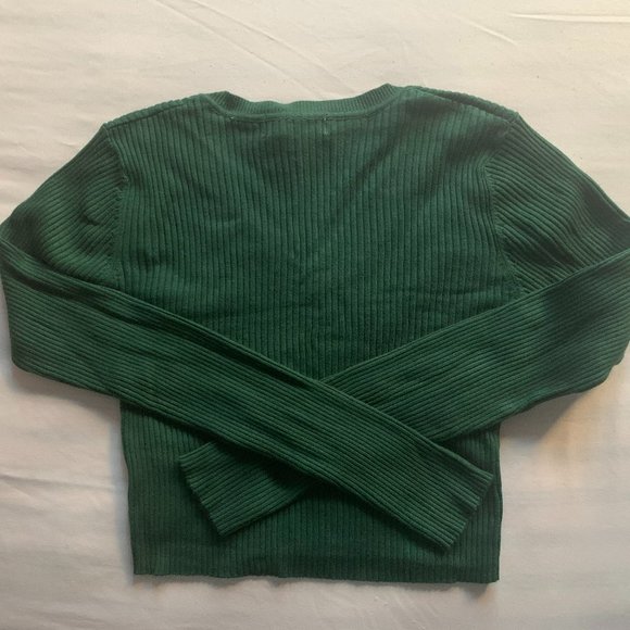 Emarald Green Bardot striped tee - Streetwear Society - Fall Apparell - Picture 4 of 6